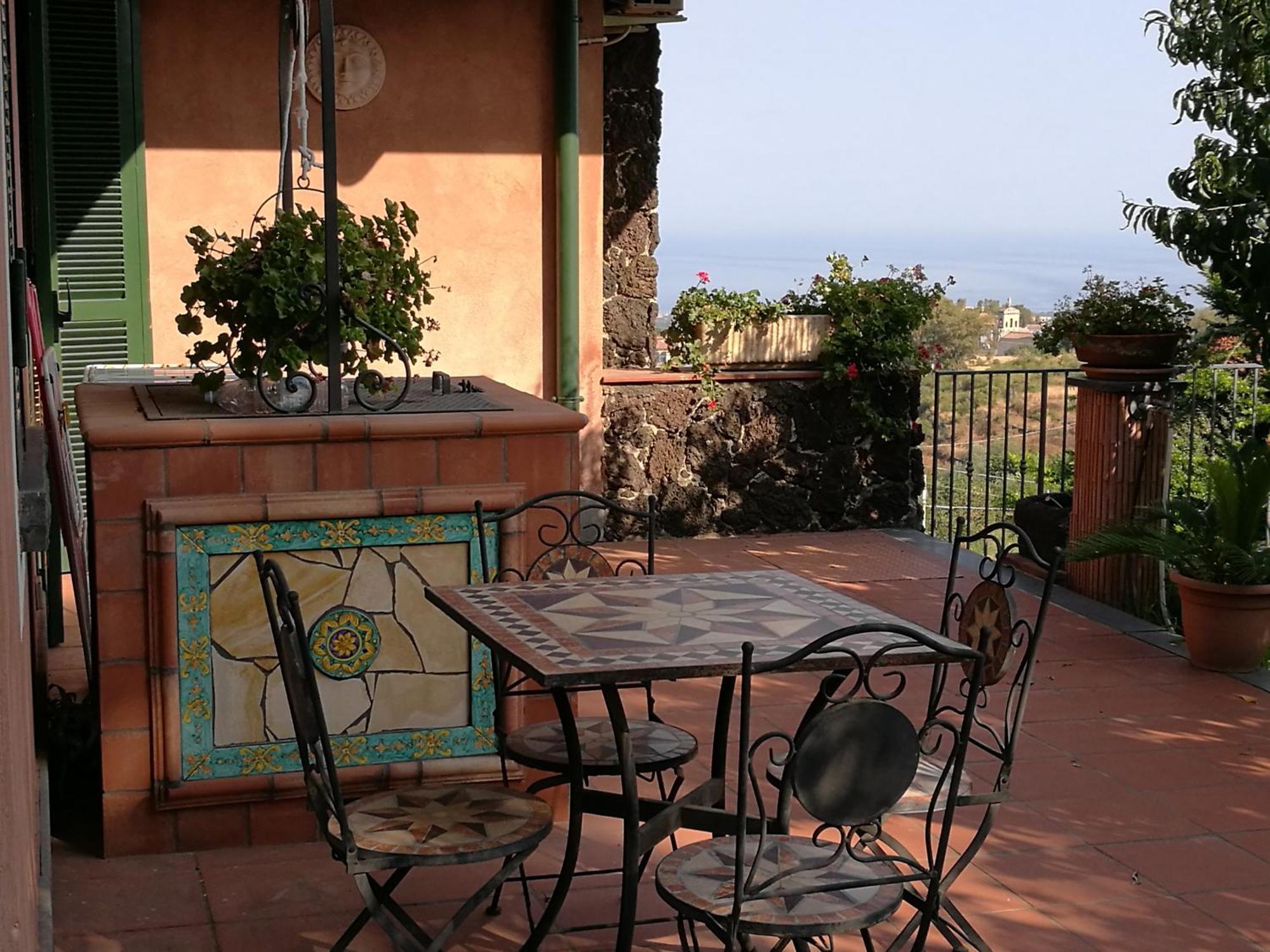 B&B Villa Dagala Santa Venerina Buitenkant foto